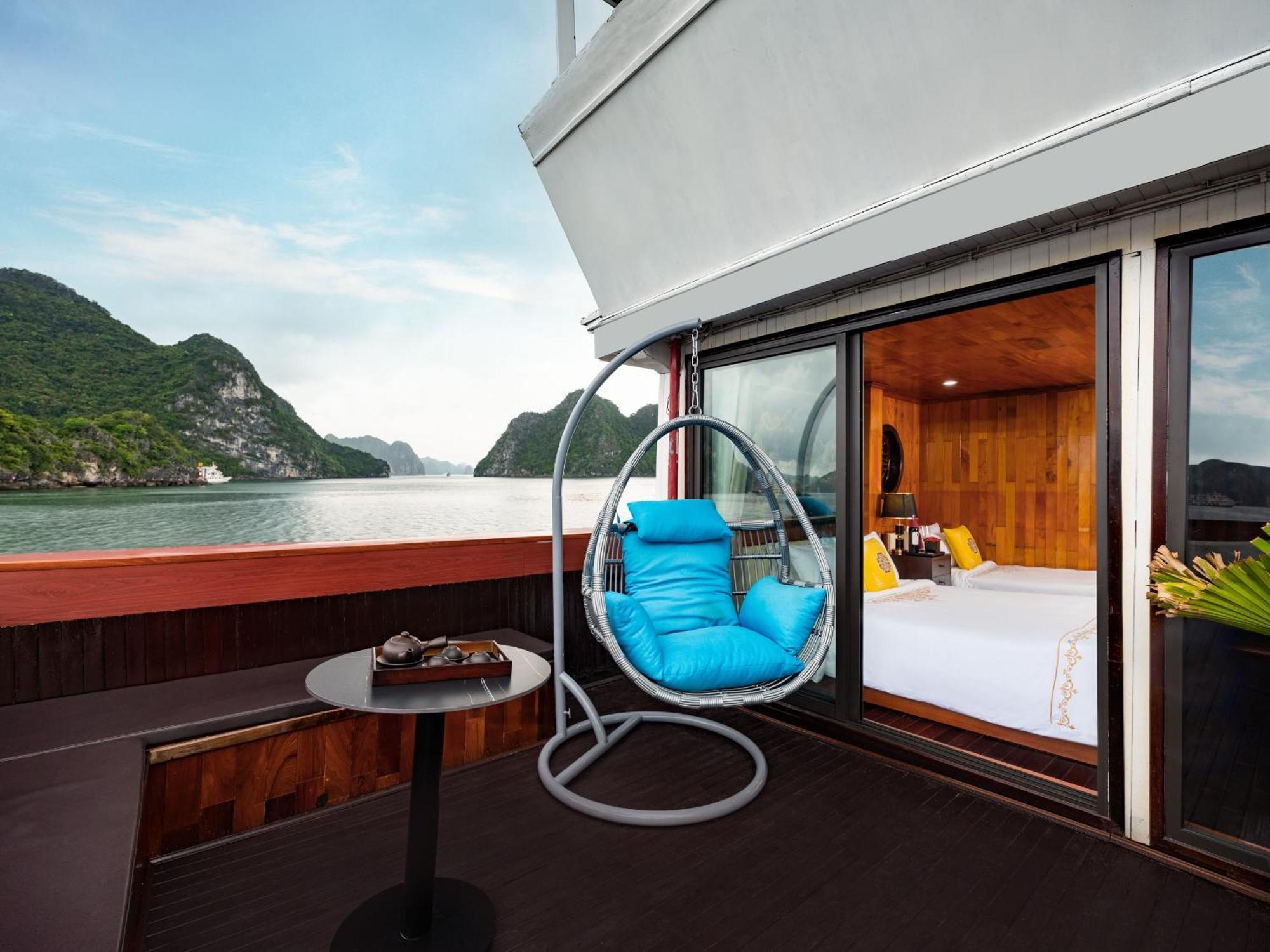 Hera Boutique Cruise Ha Long Bay Exterior foto